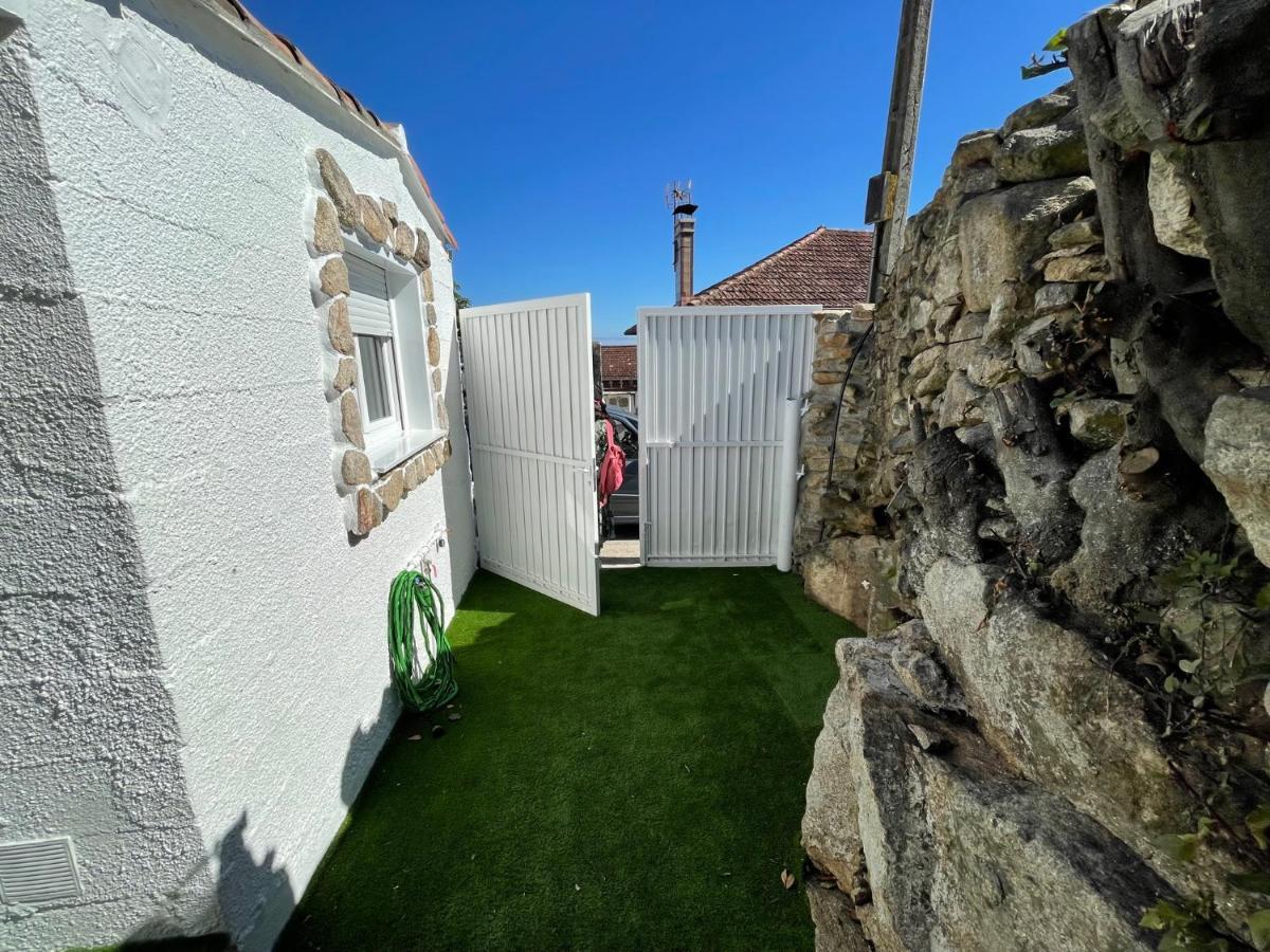 Casita Independiente Y Tres Apartamentos Con Piscina Ladeira Playa Baiona Exterior foto