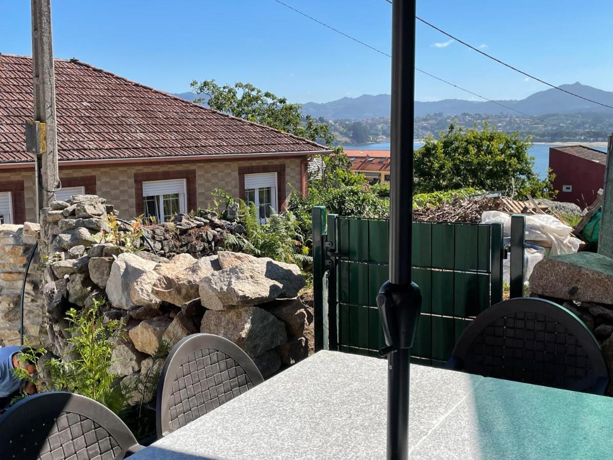 Casita Independiente Y Tres Apartamentos Con Piscina Ladeira Playa Baiona Exterior foto