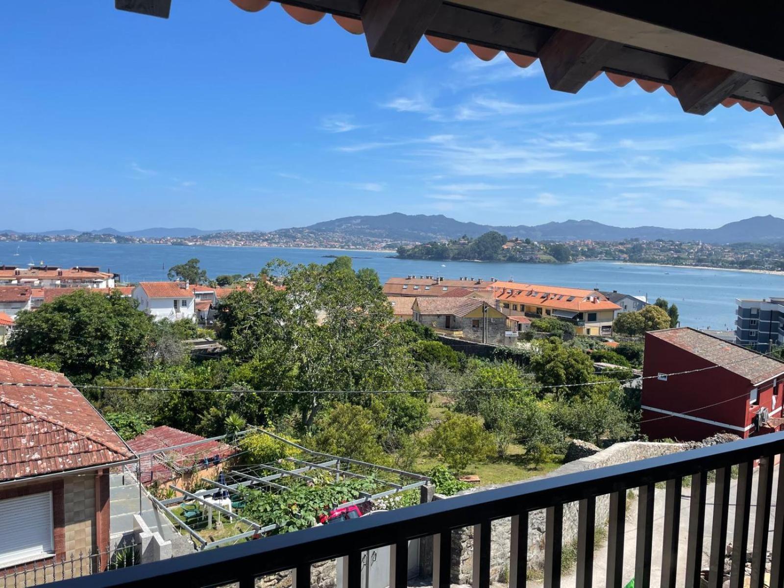 Casita Independiente Y Tres Apartamentos Con Piscina Ladeira Playa Baiona Exterior foto